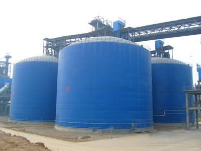 龙凤水泥钢板库改造